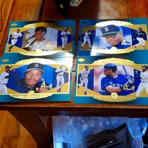 5 card UPPERDECK 5X7 KEN GRIFFEY JR SET